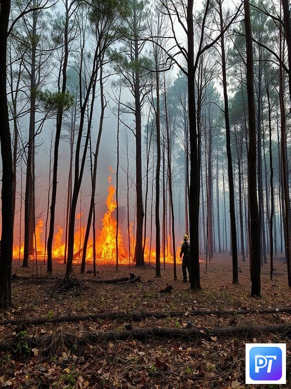 Forest Fires and Ecosystem Disruption